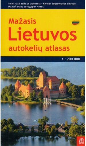 Litouwen wegenatlas 1/200.000 9789984075556  Jana Seta   Landkaarten en wegenkaarten Vilnius & Litouwen
