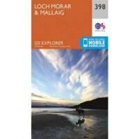 EXP-398  Loch Morar, Mallaig | wandelkaart 1:25.000 9780319246382  Ordnance Survey Explorer Maps 1:25t.  Wandelkaarten de Schotse Hooglanden (ten noorden van Glasgow / Edinburgh)