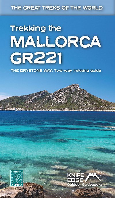 Trekking the Mallorca GR221 wandelgids 9781912933150  Knife Edge   Meerdaagse wandelroutes, Wandelgidsen Mallorca