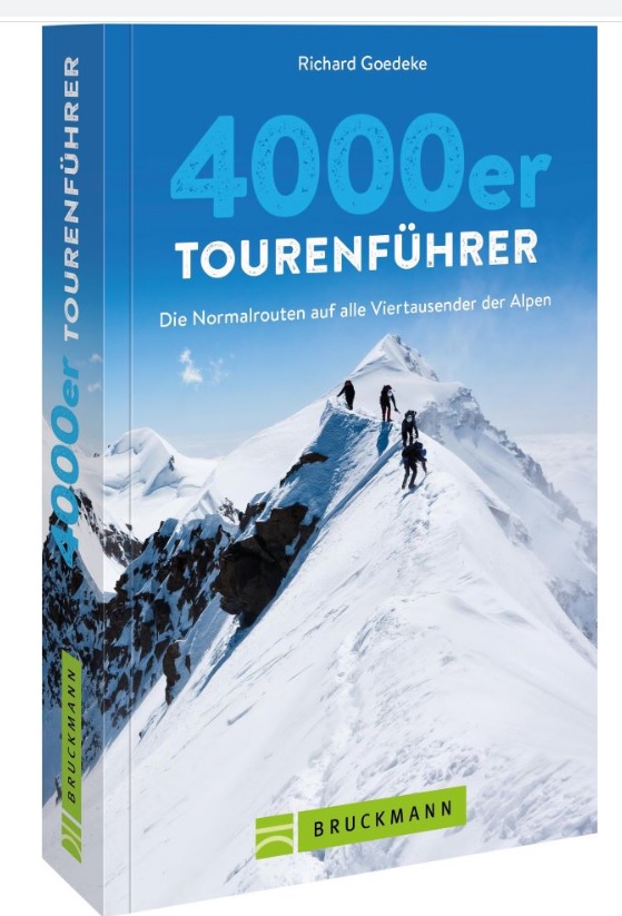 4000er Tourenführer, Richard Goedeke 9783734324192 Richard Goedeke Bruckmann Tourenführer  Klimmen-bergsport Zwitserland en Oostenrijk (en Alpen als geheel)
