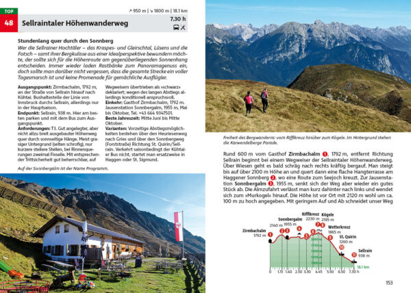 wandelgids Rund um Innsbruck Rother Wanderführer 9783763344796  Bergverlag Rother RWG  Wandelgidsen Tirol