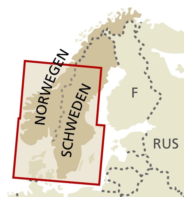Zweden Zuid & Noorwegen Zuid | landkaart, wegenkaart 1: 875.000 9783831773886  Reise Know-How Verlag WMP, World Mapping Project  Landkaarten en wegenkaarten Midden Zweden, Zuid-Noorwegen