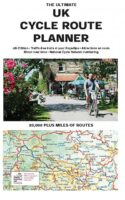 Ultimate UK Cycle Route Planner map 9781901464412 Richard Peace Excellent Books   Fietskaarten, Meerdaagse fietsvakanties Groot-Brittannië