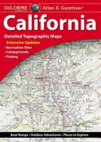 California Delorme Atlas & Gazetteer 9781946494504  Delorme Delorme Atlassen  Wegenatlassen California, Nevada