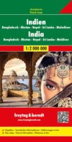 India | autokaart, wegenkaart 1:2.750.000 9783707913897  Freytag & Berndt   Landkaarten en wegenkaarten India