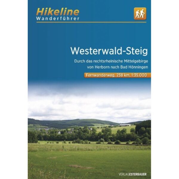 Westerwaldsteig | Hikeline Wanderführer (wandelgids) 9783711100146  Esterbauer Hikeline wandelgidsen  Meerdaagse wandelroutes, Wandelgidsen Mittelrhein, Lahn, Westerwald