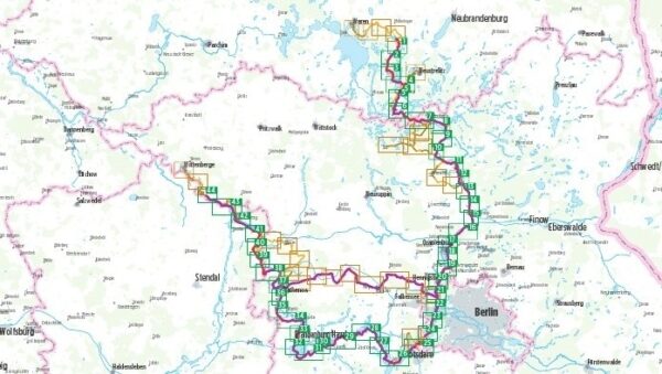 Bikeline Havel-Radweg Mecklenburgische Seenplatte - Elbe | fietsgids 9783850009393  Esterbauer Bikeline  Fietsgidsen Brandenburg & Sachsen-Anhalt