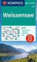 Kompass wandelkaart KP-060 Weissensee 9783991215073  Kompass Wandelkaarten Kompass Oostenrijk  Wandelkaarten Karinthië
