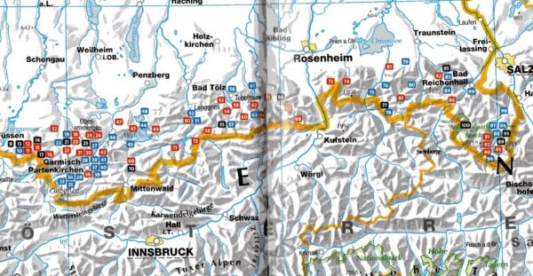 Kompass wandelgids Duitse Alpen | Wanderlust: Deutsche Alpen 9783991215707  Kompass Kompass Wanderführer  Wandelgidsen Beierse Alpen
