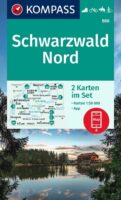 Kompass wandelkaart KP-886 Schwarzwald Nord 9783991215813  Kompass Wandelkaarten Kompass Zwarte Woud  Wandelkaarten Zwarte Woud