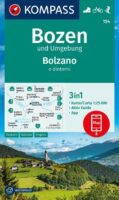 Kompass wandelkaart KP-154 Bozen / Bolzano 1:25.000 9783991217312  Kompass Wandelkaarten Kompass Zuid-Tirol, Dolomieten  Wandelkaarten Zuid-Tirol, Dolomieten
