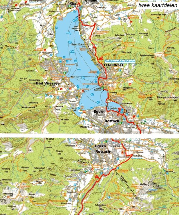 Kompass wandelkaart KP-289 Die Alpenüberquerung 1:50.000 9783991219552  Kompass Wandelkaarten   Meerdaagse wandelroutes, Wandelkaarten Zwitserland en Oostenrijk (en Alpen als geheel)