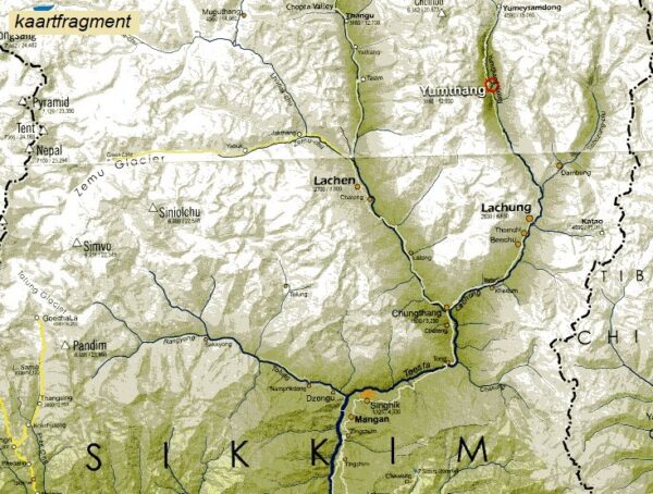 Sikkim and the Darjeeling Hills Guide and Map 9788192752617  Milestone Books   Landkaarten en wegenkaarten, Reisgidsen Bhutan en Sikkim