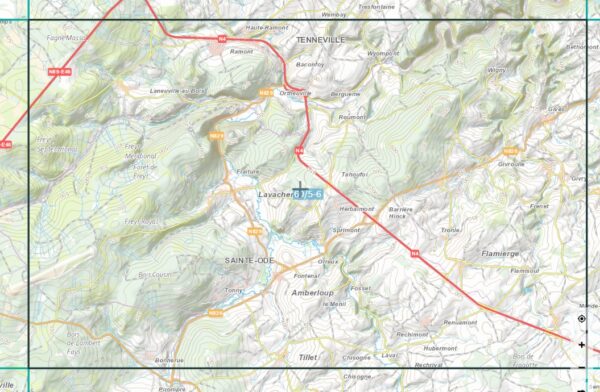 NGI-60/5-6  Tenneville/St-Ode | topografische wandelkaart 1:25.000 9789462354432  NGI Belgie 1:25.000  Wandelkaarten Wallonië (Ardennen)