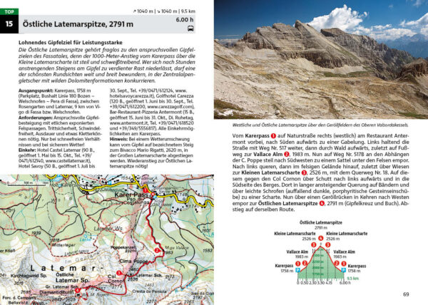 wandelgids Dolomiten 4 Rother Wanderführer 9783763346509  Bergverlag Rother RWG  Wandelgidsen Zuid-Tirol, Dolomieten