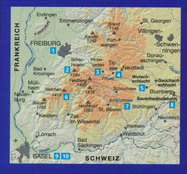 Südschwarzwald | reisgids Zwarte Woud (zuid) 9783966850858  Michael Müller Verlag   Reisgidsen Zwarte Woud