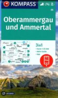 Kompass wandelkaart KP-05 Oberammergau und Ammertal 9783991214519  Kompass Wandelkaarten Kompass Oberbayern  Wandelkaarten Beierse Alpen