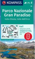 Kompass wandelkaart KP-86 Gran Paradiso 1:50.000 9783991217480  Kompass Wandelkaarten Kompass Italië  Wandelkaarten Aosta, Gran Paradiso