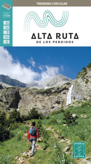 wandelkaart Alta Ruta de los Perdidos - Monte Perdido-Vignemale 1:25.000 9788480909327  Editorial Alpina   Meerdaagse wandelroutes, Wandelkaarten Spaanse Pyreneeën