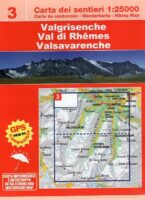 ESC-03  Val di Rhêmes, Valgrisenche | wandelkaart 1:25.000 9791280163226  Escursionista Carta dei Sentieri 1:25.000  Wandelkaarten Aosta, Gran Paradiso