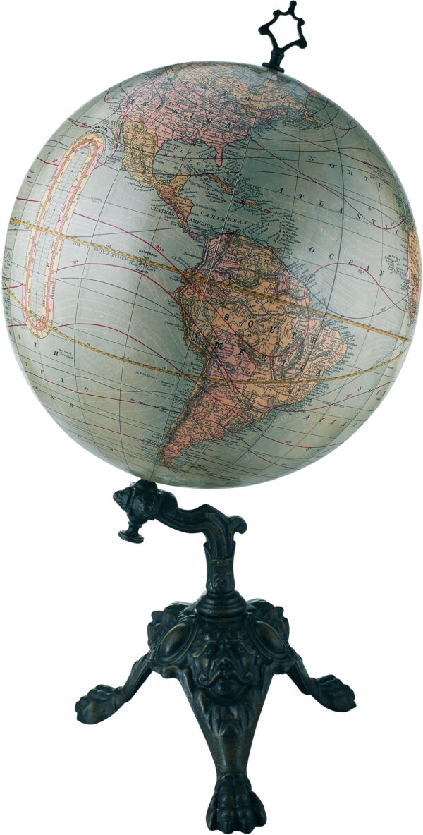 wereldbol GL037 Classic Globe Chicago 1887 Rand McNally GL037  Authentic Models Globes / Wereldbollen  Globes Wereld als geheel