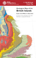 Geological Map of the British Islands - folded map 9780751837896  British Geological Survey   Landeninformatie Groot-Brittannië