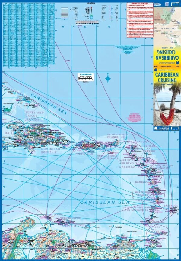 ITM Caraìbisch Gebied - Caribbean Cruising 1:2,400,000 9781771291798  International Travel Maps   Landkaarten en wegenkaarten Caribisch Gebied