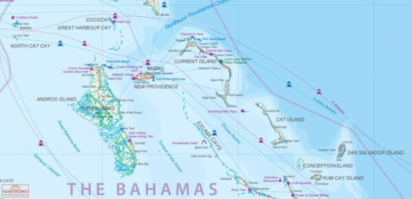 ITM Caraìbisch Gebied - Caribbean Cruising 1:2,400,000 9781771291798  International Travel Maps   Landkaarten en wegenkaarten Caribisch Gebied