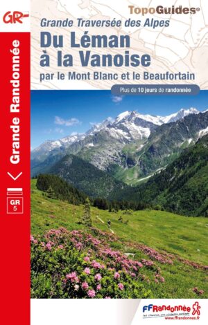 GR-5 | TG-504  Du Léman à la Vanoise | wandelgids GR5 9782751411717  FFRP topoguides à grande randonnée  Lopen naar Rome, Meerdaagse wandelroutes, Wandelgidsen Franse Alpen: noord