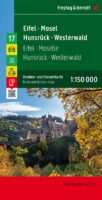 Overzichtskaart Eifel - Hunsrück - Westerwald 1:150.000 9783707918212  Freytag & Berndt F&B deelkaarten Duitsland  Landkaarten en wegenkaarten Rheinland-Pfalz (met Eifel)