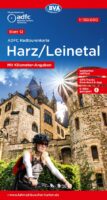 ADFC-12 Harz/Leinetal | fietskaart 1:150.000 9783969901274  ADFC / BVA Radtourenkarten 1:150.000  Fietskaarten Harz