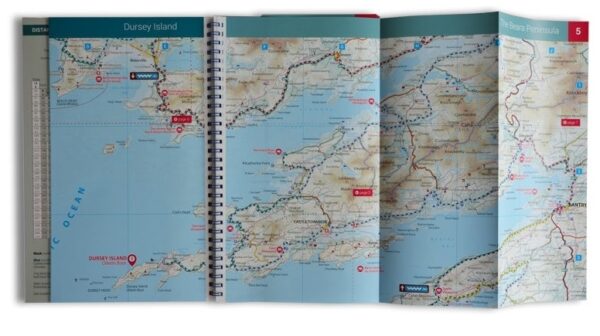 Wild Atlantic Way Route Atlas 9780955265594  Xploreit   Reisgidsen Galway, Connemara, Donegal, Munster, Cork & Kerry