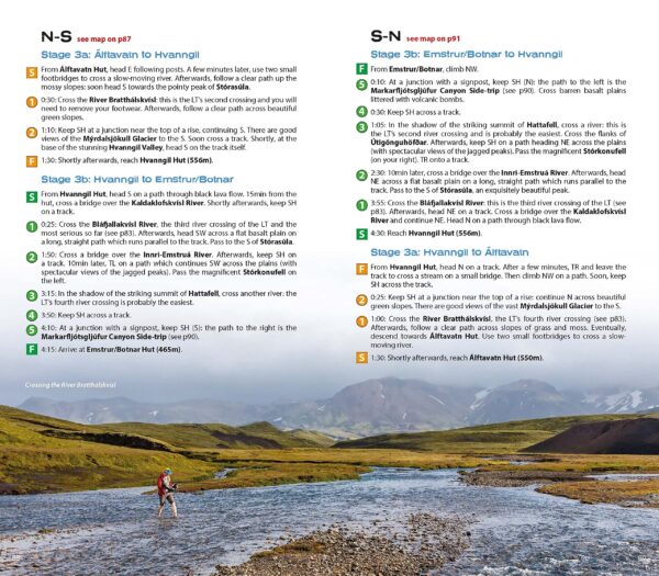 Laugavegur trail guide 9781912933167  Knife Edge   Meerdaagse wandelroutes, Wandelgidsen IJsland