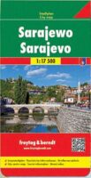 Sarajevo | stadsplattegrond 9783850841641  Freytag & Berndt   Stadsplattegronden Servië, Bosnië-Hercegovina, Kosovo
