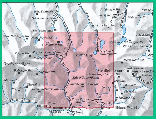 Alpenverein wandelkaart AV-39  Granatspitzgruppe 1:25.000 [2022] 9783948256173  AlpenVerein Alpenvereinskarten  Wandelkaarten Osttirol