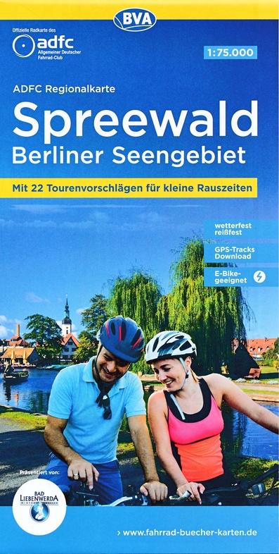 Spreewald | fietskaart 1:50.000 9783969900949  ADFC / BVA ADFC Regionalkarte  Fietskaarten Brandenburg & Sachsen-Anhalt