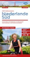 ADFC-NL2 Nederland Zuid | fietskaart 1:150.000 9783969901632  ADFC / BVA Radtourenkarten 1:150.000  Fietskaarten Nederland