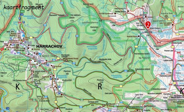 Kompass wandelkaart  KP-2087  Krkonose Riesengebirge 1:50.000 9783991218951  Kompass Wandelkaarten   Wandelkaarten Reuzengebergte, Noord-Tsjechië