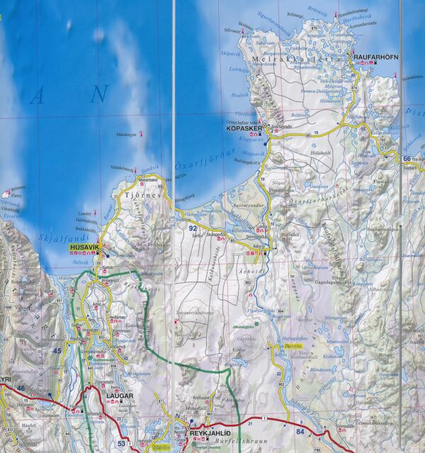 Iceland (IJsland) - Adventure Map 1:500.000 9788361155782  TerraQuest   Landkaarten en wegenkaarten, Wandelkaarten IJsland