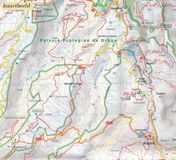 Kompass wandelkaart KP-231 La Gomera 1:30.000 9783991217930  Kompass Wandelkaarten   Landkaarten en wegenkaarten, Wandelkaarten La Gomera