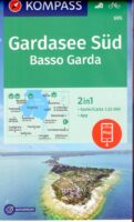 Kompass wandelkaart KP-695 Basso Garda 1:25.000 9783991218623  Kompass Wandelkaarten Kompass Italië  Wandelkaarten Gardameer