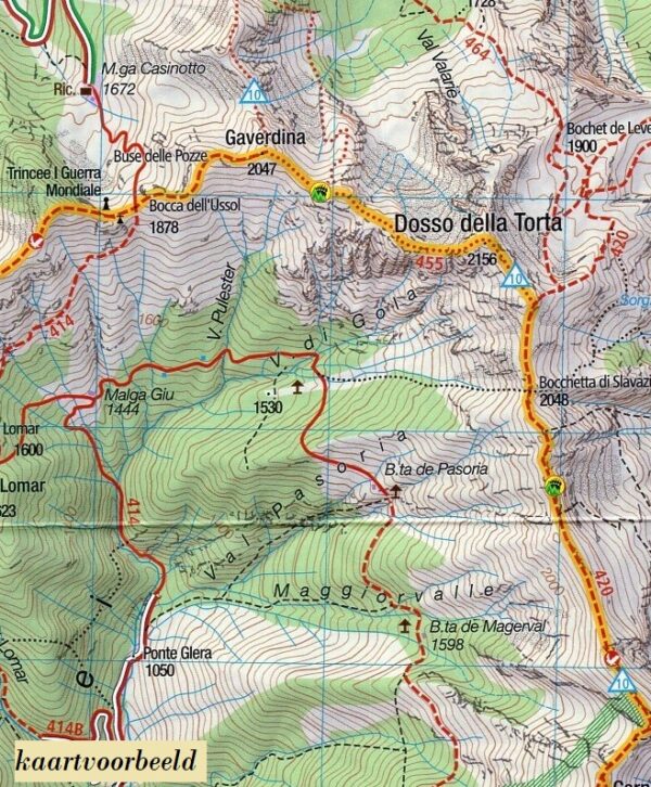 Kompass wandelkaart KP-071  Alpi di Ledro -  Valli Giudicarie 9783991540250  Kompass Wandelkaarten Kompass Zuid-Tirol, Dolomieten  Wandelkaarten Gardameer, Zuid-Tirol, Dolomieten