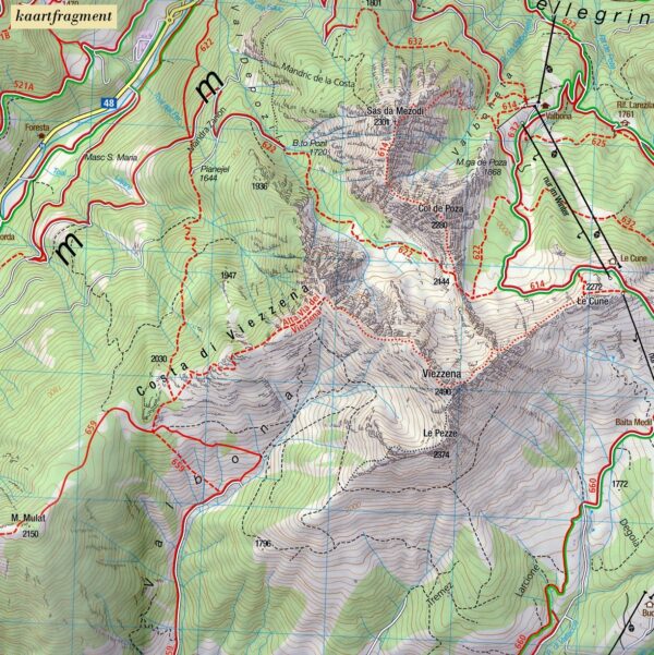 Kompass wandelkaart KP-655 Fleimstal / Val die Fiemme 1:25.000 9783991540342  Kompass Wandelkaarten Kompass Zuid-Tirol, Dolomieten  Wandelkaarten Zuid-Tirol, Dolomieten