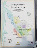 Bordelais, Carte des Vins | kaart van de wijngebieden van Bordeaux 9791097114008  Affiche   Wandkaarten, Wijnreisgidsen Aquitaine, Bordeaux