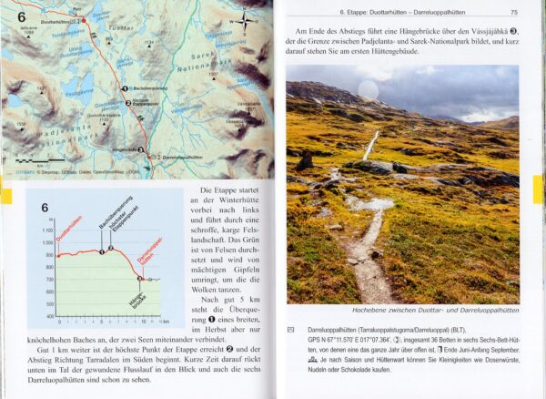 OD-261  Padjelantaleden | wandelgids (Duitstalig) 9783866867956 Michael Hennemann Conrad Stein Verlag Outdoor - Der Weg ist das Ziel  Meerdaagse wandelroutes, Wandelgidsen Zweeds-Lapland (Norrbottens Län)