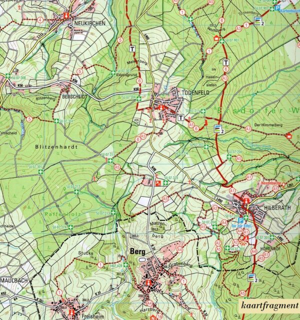 wandelkaart EV-06  Rheinbach - Meckenheim - Swisttal 1:25.000 9783944620077  Eifelverein Wandelkaarten Eifel  Wandelkaarten Eifel