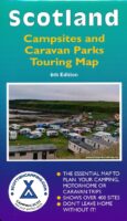 Scotland - Campsites and Caravan Parks Map 9780955304972  Scottish Camping.Com Ltd   Campinggidsen Schotland