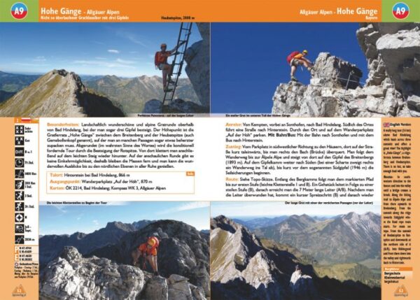 Klettersteigführer Deutschland 9783902656339  Alpin Verlag   Klimmen-bergsport Duitsland