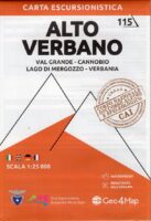 G4M-115 Alto Verbano | wandelkaart 1:25.000 9788899606886  Geo4Map   Wandelkaarten Turijn, Piemonte