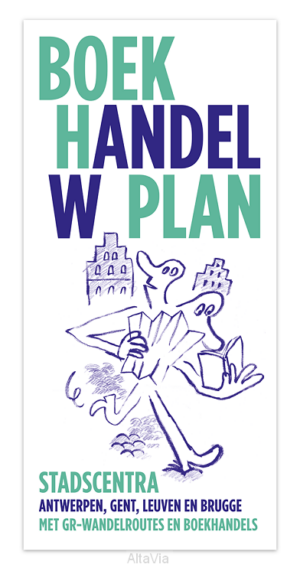 Boek Handel Wandel Plan 9789464360028  Alta Via   Stadsplattegronden Vlaanderen & Brussel